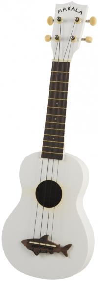 Kala Makala Shark SS-WHT ukulele sopranowe, białe