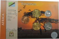 ZESTAW - MONETY OBIEGOWE - MONETY ŚWIAT - TANZANIA -OY9983