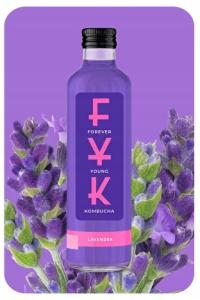 FYK Kombucha Lavender 0,25l Napój Forever Young