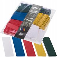 Podkładki Dystansowe Do Okien 34mm 1-5 250 szt Kliny Montażowe MIX