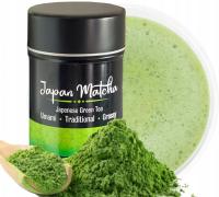 Japońska Matcha Premium Metalowa Puszka 100G Shizuoka Tradycyjna na Prezent