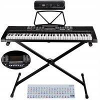 Клавиатура пианино орган MK-2102 штатив 61K USB MP3 большой набор для детей