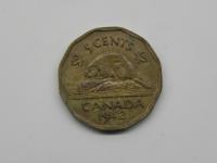 62072/ 5 CENTS 1942 KANADA 12-KĄTNA