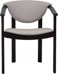 Krzesło drewniane z podłokietnikiem loft retro