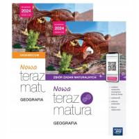 Pakiet NOWA Teraz matura Geografia: Vademecum + Zbiór zadań maturalnych ZR