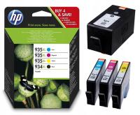 Tusz HP 934XL 935XL Oryginalny zestaw 4 kolory CMYK OfficeJet Pro 6230 6830