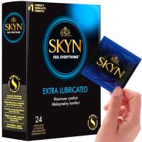 Unimil Skyn презервативы экстра увлажненные классические не латексные 24 шт.