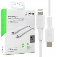 Belkin Kabel Boost USB-C do Lightning 18W MFi do iPhone iPad 2m Biały