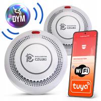 ZESTAW 2 x Czujka Dymu WI-FI CERTYFIKAT DETEKTOR SUPER CENA