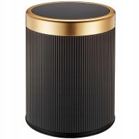 Kosz Na Śmieci Łazienkowy Do Łazienki 12B01-RO Toalety WC Zamykany Duży 12L