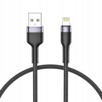 Кабель Tech-protect USB - Apple Lightning 1 м Черный