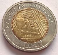5 zł 2015 Ratusz w Poznaniu
