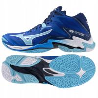 Buty Mizuno WAVE LIGHTNING Z8 MID V1GA240501 45 niebieski