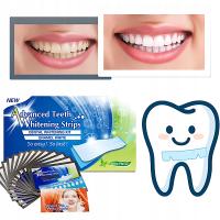 PASKI ŻELOWE DO WYBIELANIA ZĘBÓW CZYSZCZENIE ZĘBÓW ŚWIEŻY ODDECH 14 PASKÓW