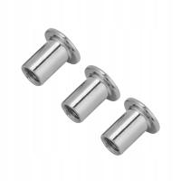 Nakrętki płaskie niklowane żelazem Nakrętka