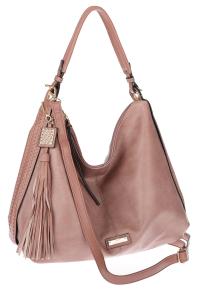 Torebka Damska Shopper Worek Pojemna Modna Duża Miejska Torba CH6624 Różowa