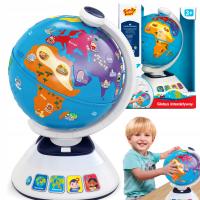 Образовательный интерактивный глобус я изучаю мир сияет 48 функций викторина 3