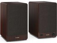 Kolumny półkowe aktywne Sharp CP-SS30 60W Bluetooth USB AUX pilot brązowe