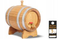 Дубовая бочка 5л для виски Самогон настойки спирт подарок (сертификат PZH)