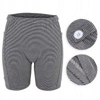 SPODNIE DO WORKA NA MOCZ BAWEŁNA INCONTYNENCJA BIELIZNA OSTRZE PACJENT