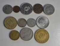 Monety - ciekawy zestaw - 12 monet