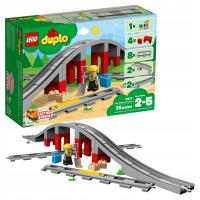 LEGO Duplo 10872 железнодорожные пути и путепровод подарок