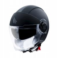 Kask otwarty MT Helmets VIALE SV S A1 black mat