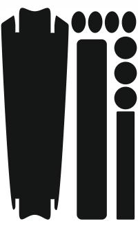 Ochraniacze/framepad na rower ENDURO 47x30 gruby