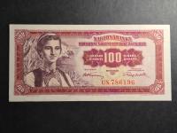 100 Dinara 1955 Jugosławia