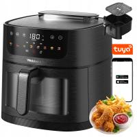 Frytkownica beztłuszczowa 8L Air Fryer Webber 1800W +WIFI +8 programów para