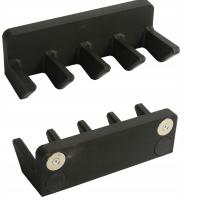 Wieszak Magnetyczny 4 Magazynki 9mm Uchwyt na Magazynki do Szafy na Broń S1