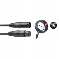 Kabel Stagg SDX1,5-3 - kabel DMX 1,5m - XLR