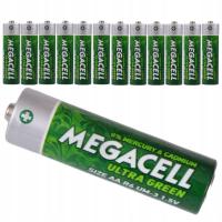 12X AA R6 MEGACELL батареи ультра палочки