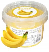 Urządzenie do waty cukrowej AdMaJ Cukier 100g żółty banan wiaderko żółty/złoty 1 W