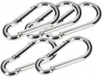 KARABIŃCZYK STRAŻACKI 5 SZT KARABINEK HAK LIN 100