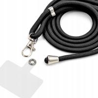 UNIWERSALNA ZAWIESZKA Smycz Quick Na Telefon Szyję Crossbody CZERWONY