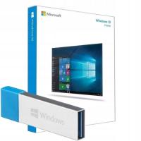 Microsoft Windows 10 HOME Box версия коробки с USB PENDRIV фольга
