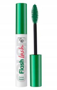 Golden Rose Flash Lash mascara 9 ml Nr 02 Forest Green (zieleń)