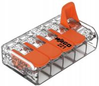 ZŁĄCZKA WAGO 5-PRZEWODOWA 221-415(opakowanie 5szt)