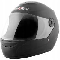 Шлем закрытый полный интегральный мотор скутер L матовый черный