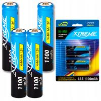 Akumulatorek Xtreme AAA (R3) 1100 mAh NiMH 4 szt.