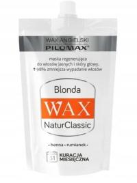 WAX PILOMAX BLONDA Maska regenerująca do włosów JASNYCH 50ml odżywka serum