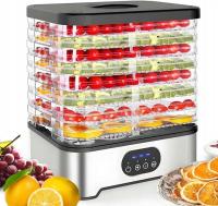 Suszarka do Grzybów Owoców Warzyw STILHOFF Termoobieg Timer INOX