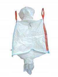 WOREK BIG BAG 88x88x88 LEJ 1500 KG ODPADY KAMIEŃ ZBOŻE MOCNE WORKI BIGBAG