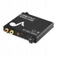Przetwornik cyfrowo-analogowy 192 KHz DAC USB