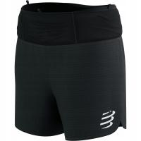 COMPRESSPORT Spodenki biegowe TRAIL RACING 2-IN-1 SHORT black