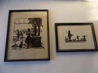 STARA WYCINANKA W RAMIE DRUGI OBRAZEK GRATIS