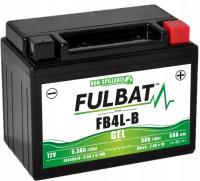 Akumulator Fulbat YB4L-B FB4L-B GEL 12V 5.3Ah 50A