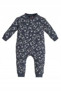Makoma rampers niemowlęcy rozpinany pajacyk chłopięcy do spania 68