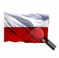 Сильный польский национальный флаг 120x75 Польша карабины CD